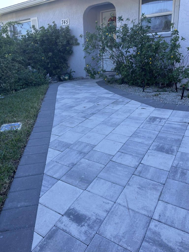 Paver Walkway